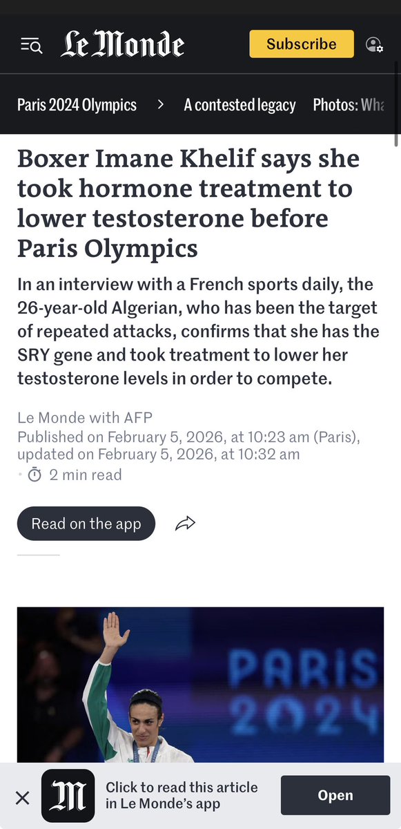 TransportGuy's tweet photo. This was never about hate. It was always about biology. And biology just won the argument. Give the medal back. https://t.co/GND55KAJ2q