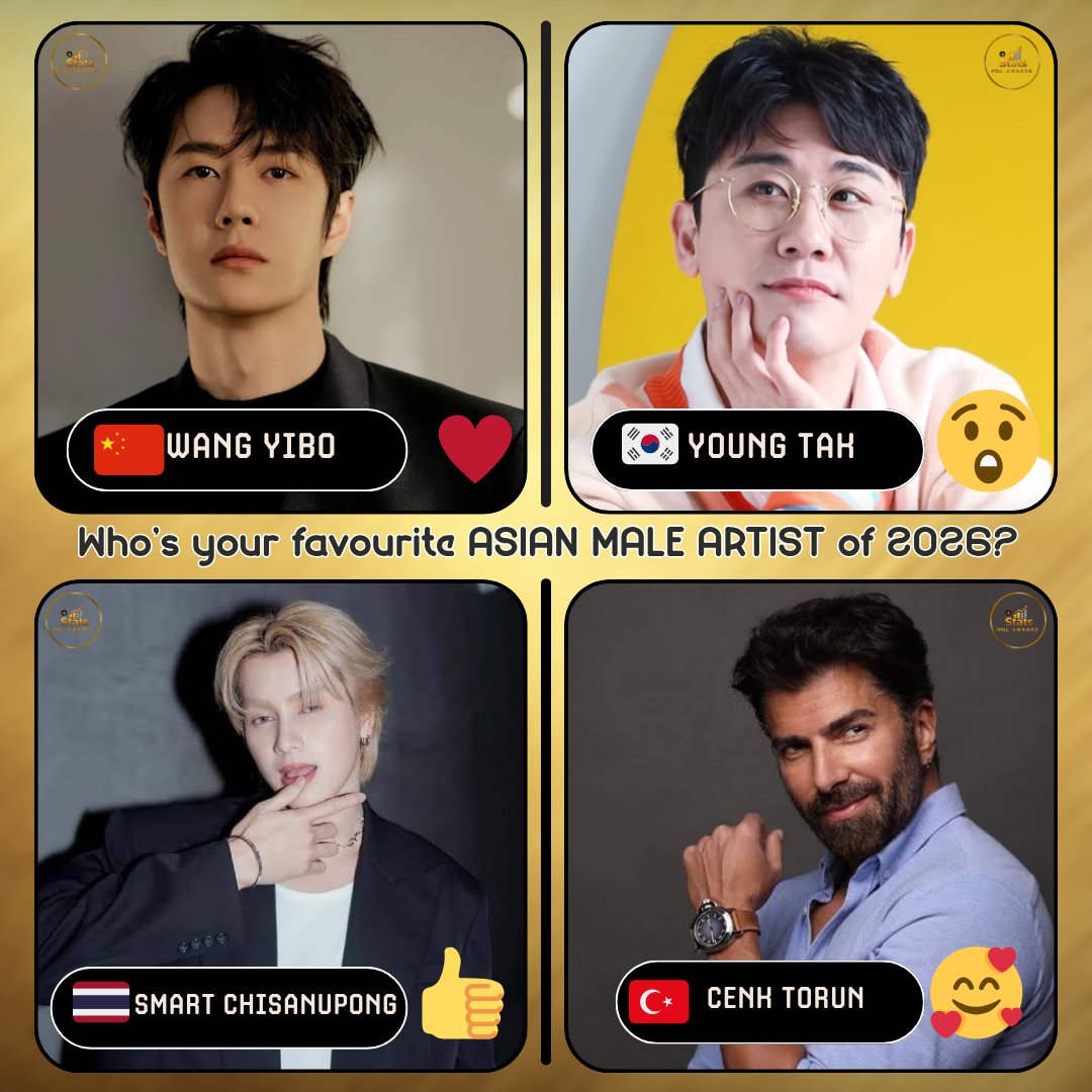 StatsPollAwards's tweet photo. g8
Asian Male Artist 2026 - X PRE-VOTING IS NOW OPEN!

1 Vote = 2 Votes – make your vote count twice

⏰ Closes March 30, 2026 | 10PM 🇵🇭 Time
👉 Also cast your vote on our Official Facebook Page!

#StatsPollAwards #AsianMaleArtist2026 https://t.co/Axd4S0yzJY