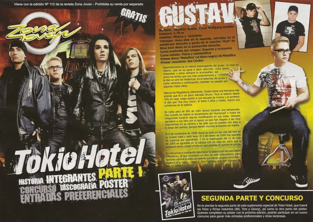 tokiohotelperu_'s tweet photo. En los 2000, no había mayor tesoro que una revista Zona Joven con Tokio Hotel en la portada 👽✨️¿Recuerdan esos pósters gigantes? Te dejamos un fragmento de Zona Joven para que te transportes a esos tiempos de delineador negro y Monsoon a todo volumen 🌧🎶

#TokioHotel #tbt https://t.co/v8x3tdvi0A
