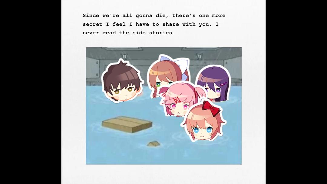 Doki Doki Literature Club Confessions tweet media