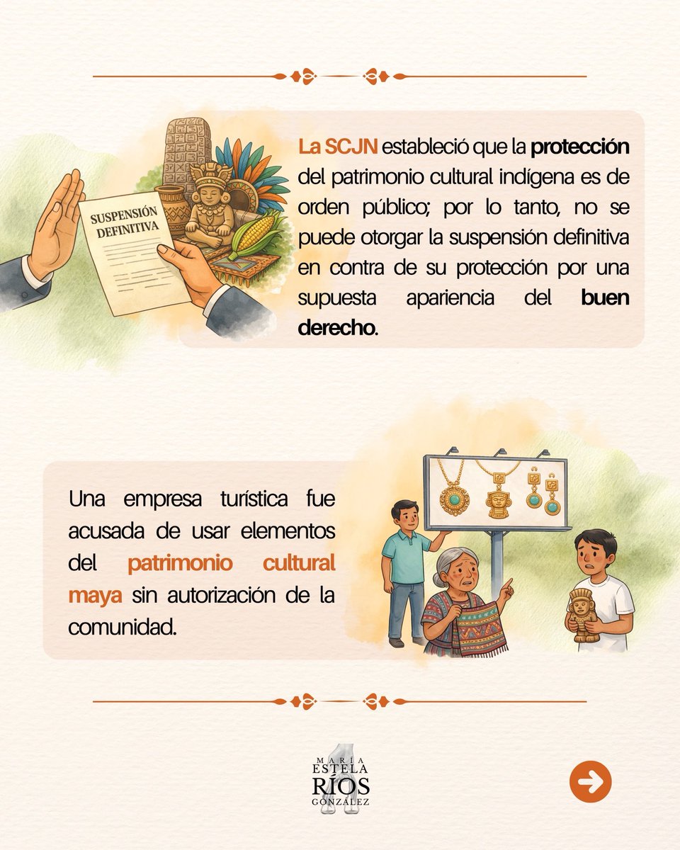 MtraEstelaRios's tweet photo. Hoy la Suprema Corte de Justicia de la Nación votó a favor de proteger el patrimonio cultural del pueblo maya.

#SCJN #Justicia #PueblosIndígenas #PatrimonioCultural https://t.co/zzhPogX218