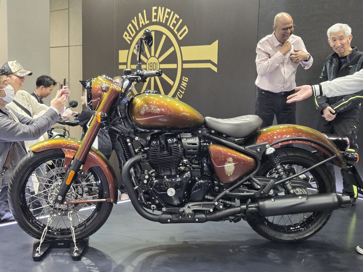 RoyalEnfield TokyoWest tweet media