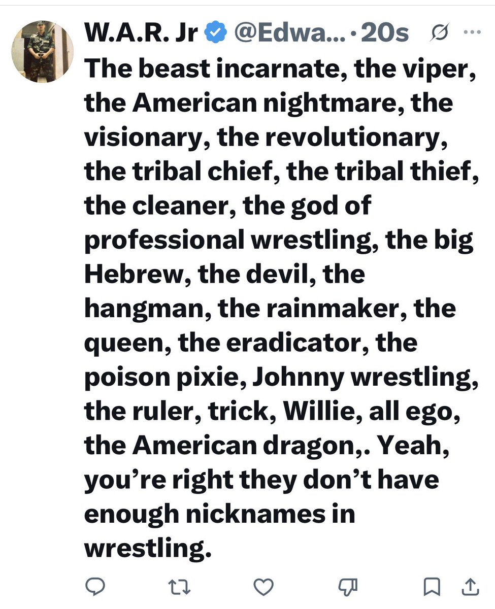 W.A.R. Jr tweet media