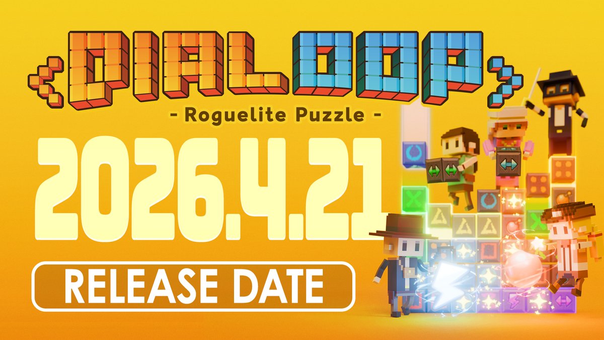 【公式】Dialoop(ダイヤループ) -パズルでローグはじめました- tweet media