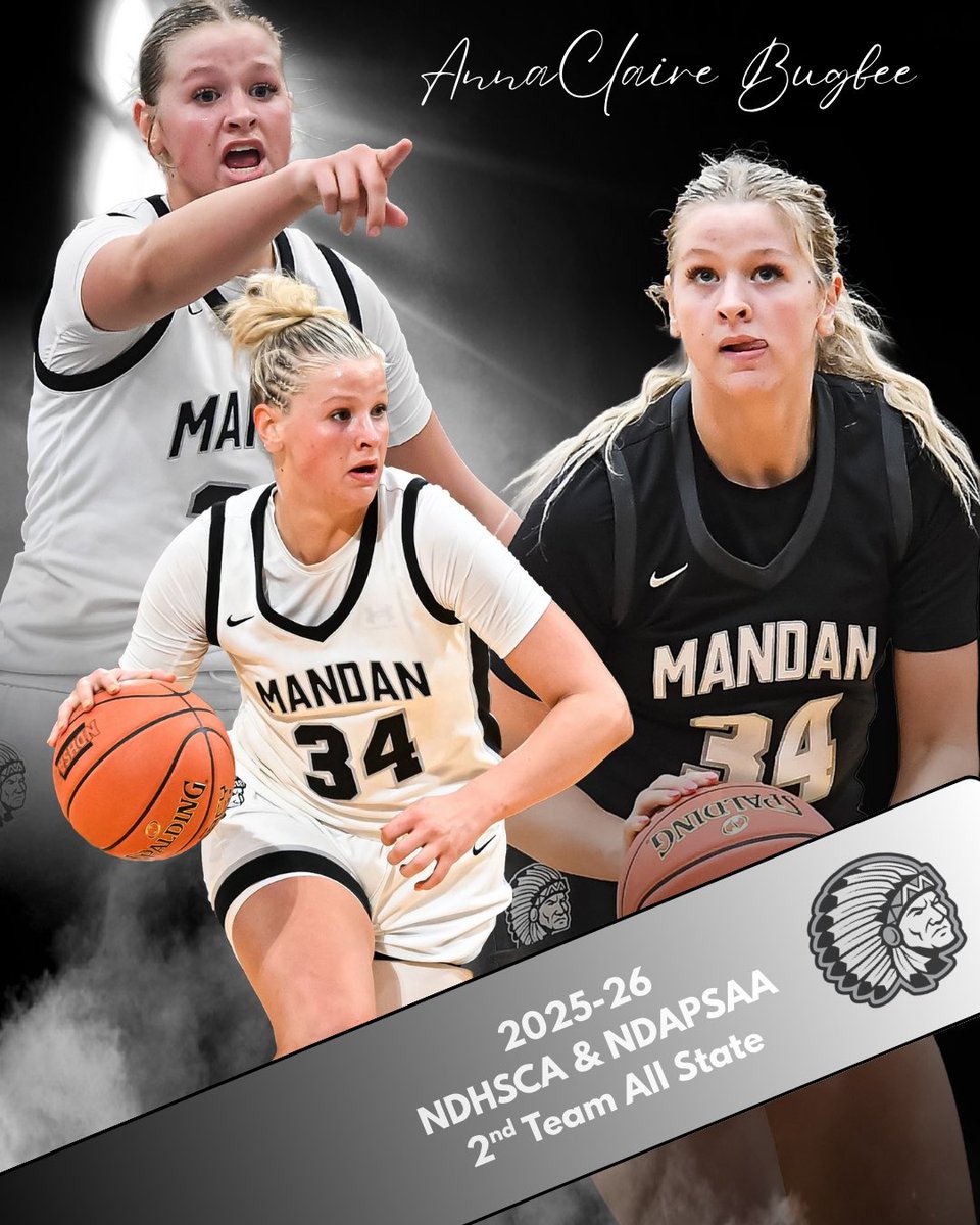 Blessed to be recognized with the best of the best. Thank you! #NDAPSAA  #NDHSCA <a href="/BravesGBB/">Mandan Braves Girls Basketball</a> #tartanfam 
<a href="/NorthTartan/">North Tartan</a> <a href="/NikeGirlsEYBL/">Nike Girls EYBL</a> #2028