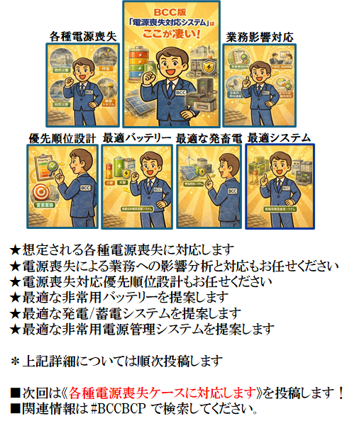 ビジネスコンティニュイティコンサルティング有限会社【公式】 tweet media