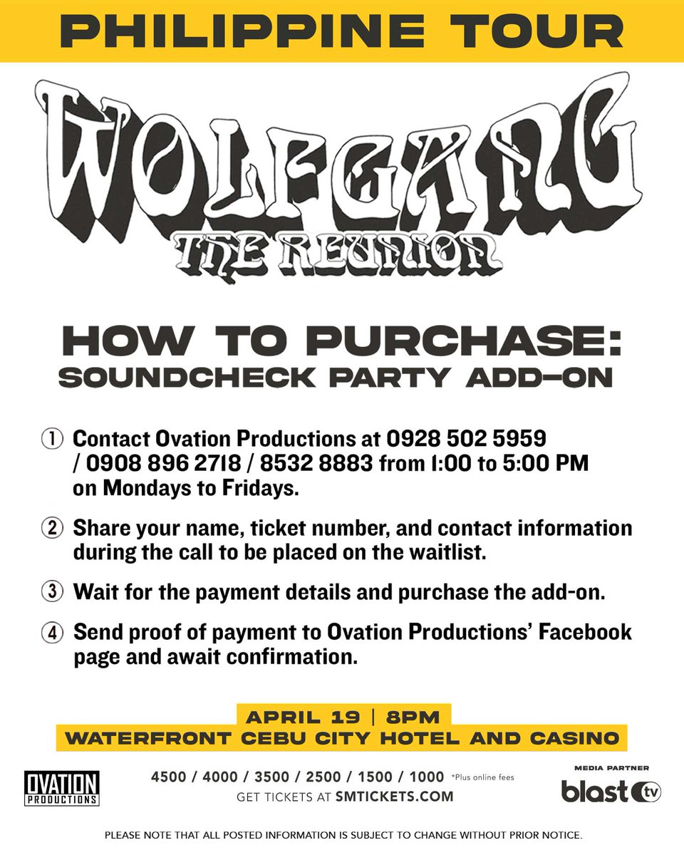 Ovation Productions tweet media