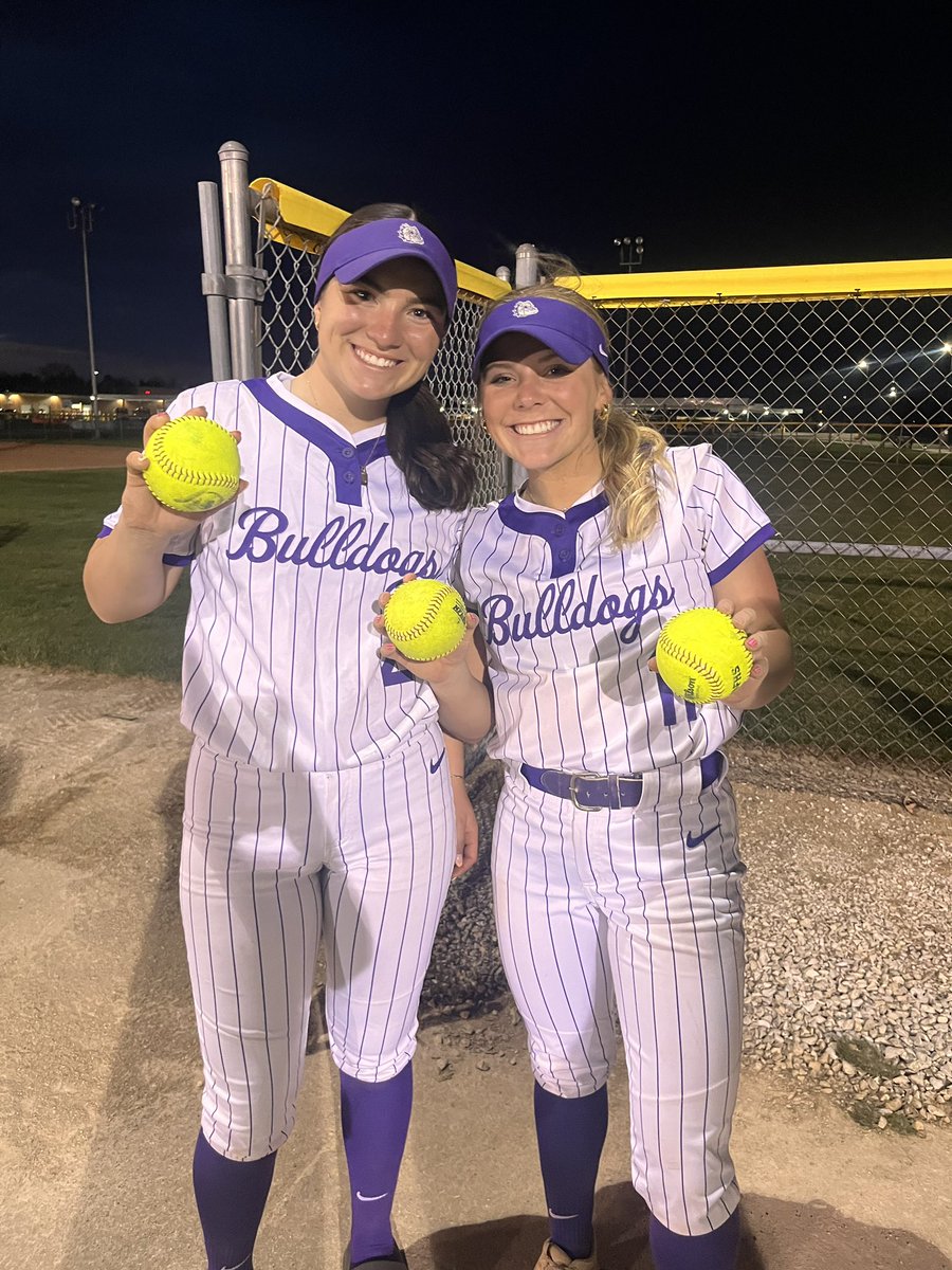 CoachTyHunt's tweet photo. Tatum tagged two home runs in her first two at bats while Jocelyn tagged one as well! Love how they compete for each other! Dogs win 9-0 against Columbus East! https://t.co/NAJpqw0WVH