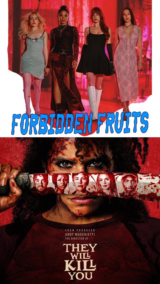 Today’s Double Feature!l

Reviews coming soon! 

#ForbiddenFruits #TheyWillKillYou