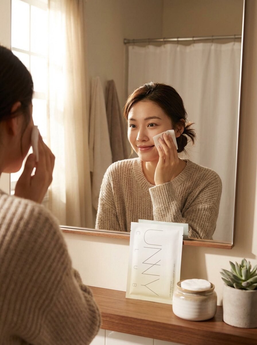 UNNYCLUBUS's tweet image. Too tired to remove makeup? 🤯
Come nights i just can’t do a full routine.🍀
This wipe takes everything off in secounds.💦✨
No irritation. No dryness. 🥰
Just clean, soft skin. 🙌✨

#Makeupremover #makeupwipes #cleanskin #skincareroutine #sensitiveskinfriendly
