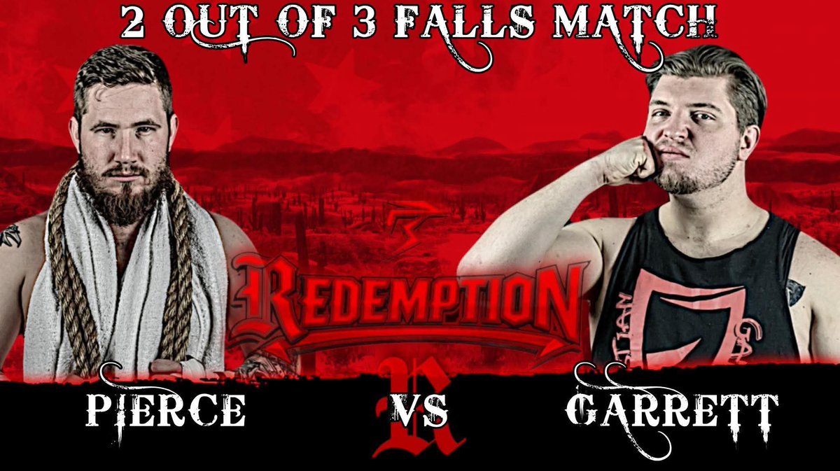 ProSouth_'s tweet photo. Our final match announcement! Tomorrow! Christian Pierce versus Christian Garrett! The score is tied and these men will settle things in a two out of three falls match!

https://t.co/YcPFnkIERd https://t.co/b1fqcSVX4q