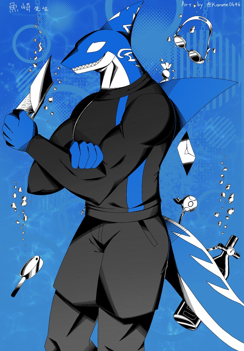 Karume0646's tweet photo. #海の先生達の観察
魚崎センセ ▷(@Kurokirioffical ) https://t.co/97f4Erp5b5
