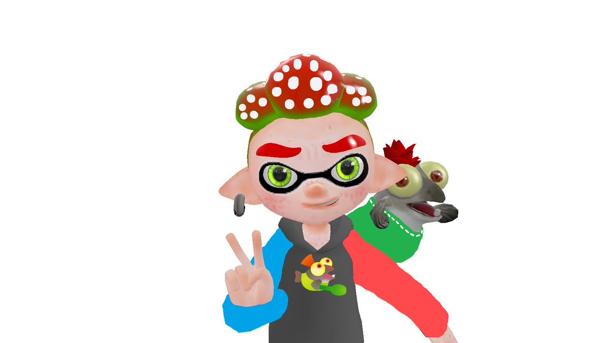 Doe_Inkling (Pyrobird SFW version) tweet media