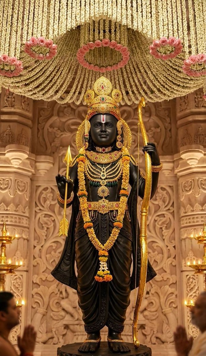 नतमस्तक हैं तीन लोक और सुर-नर करें प्रणाम।
 एक चंद्रमा, एक सूर्य, एक जगत में राम।।

      ꧁ 🌺🪔जय श्रीराम🌺🪔꧂
    .राम नवमी की हार्दिक शुभकामनाएं 🙏🏼