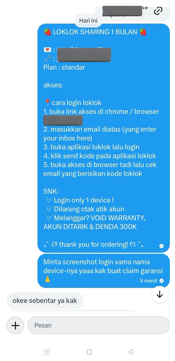 arlasting's tweet photo. testimoni app premium! 🙌💗

#ArberryStore_testimoni https://t.co/05b9UWPd09