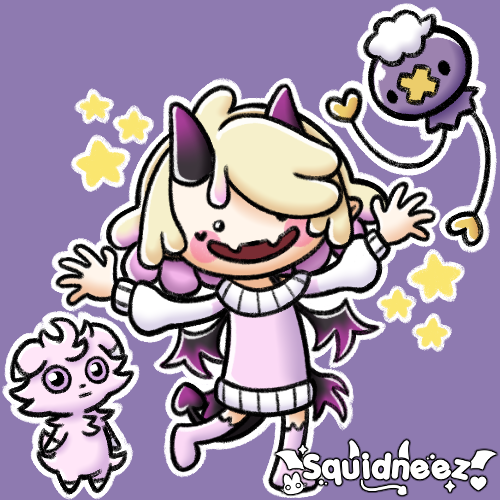 Squidnee😈💕Vtuber tweet media