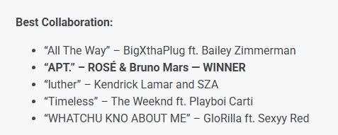 -Mich¹ 🤍 3X GRAMMY NOMINATED 로제 tweet media