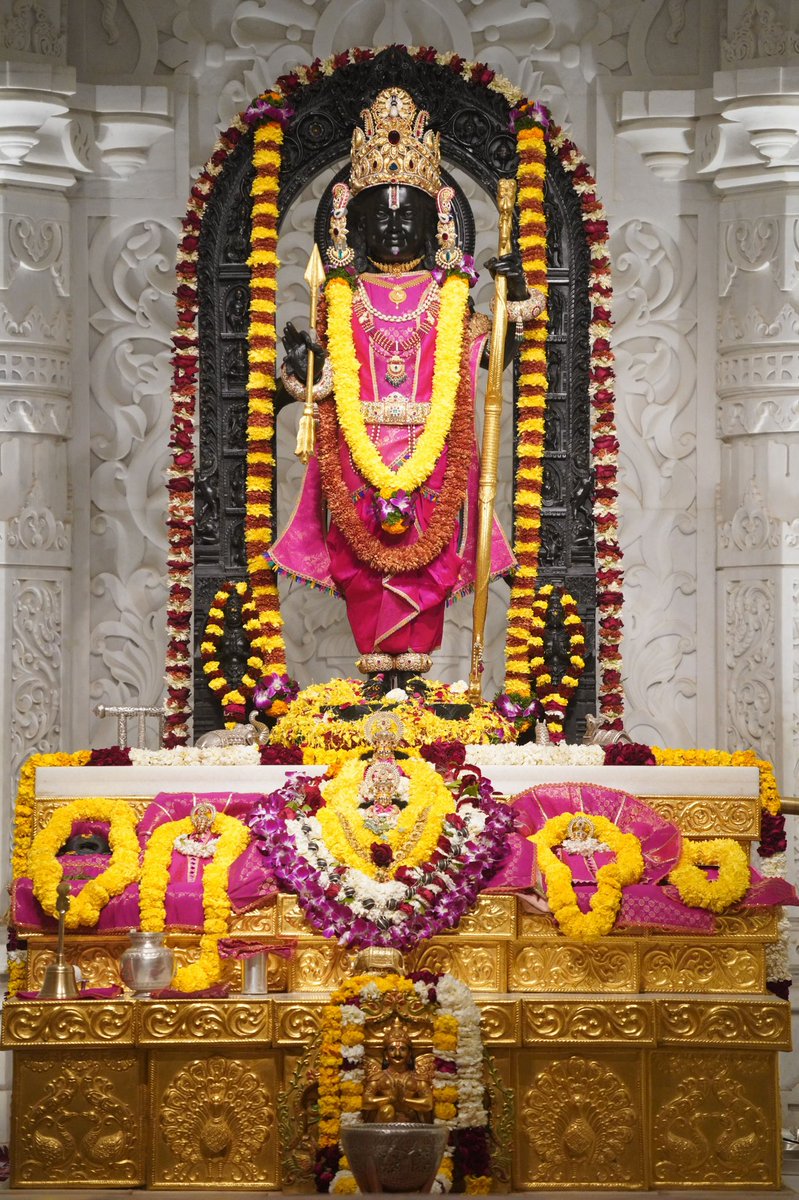 Happy Ram Navami🙏

May Lord Ram bless you with peace, strength &amp; success.
Wishing you a joyful and prosperous Ram Navami. ✨
#HappyRamnavami #JaiShreeRam