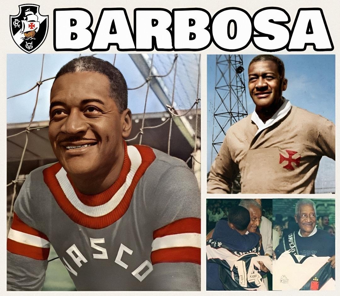 27/03/1921- Nascia o ídolo Barbosa, o maior goleiro da história do Vasco! ♾️💢

Jogou em 1945-55/1958-62 (431J), Campeão Carioca 6x, Sul-Americano 48, Rio SP 58, Taça Centenários-PORT 47, Torneio de Santiago 53, Copa Rivadavia 53, Municipal 3x e Torneio Inicio 3x. Faleceu 2000.