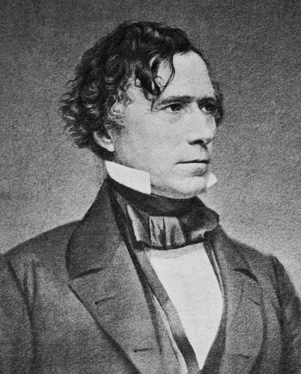 OrdLibertySim's tweet photo. The Liberal Ticket: Governor Sam Houston of Texas and Representative Franklin Pierce of New Hampshire https://t.co/AoFu7xPCoG