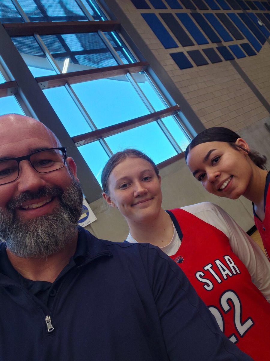 CoachBigWeave's tweet photo. Had fun with @CHSLadyHuskies Jada, Sam, Vanessa, and Giselle representing the Northside at the GEPGCA All-Star Game this evening at Eastwood HS. 
#ACC🏀 #GritGrowthGreatness💙
#IYKYK👀 #7Gees💙 https://t.co/nP8wxkTWyZ
