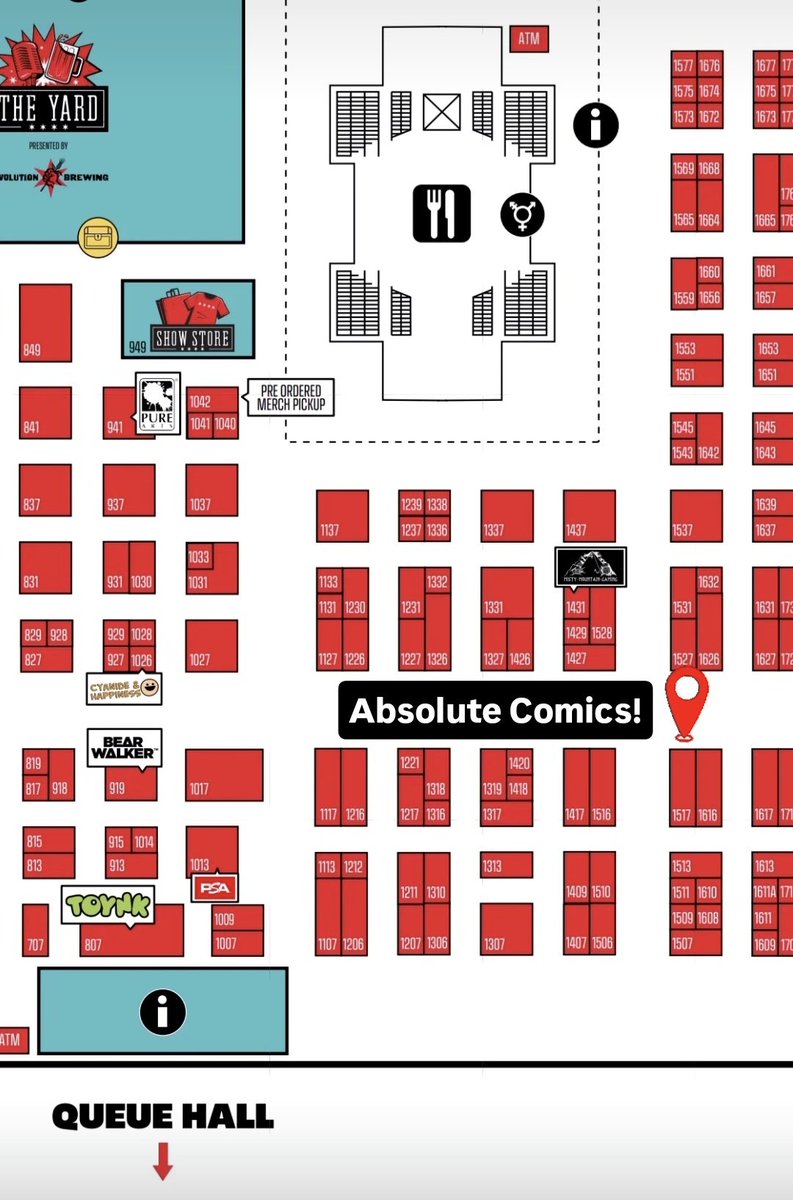 Absolute Comics Little Giant Show B9/C9 tweet media