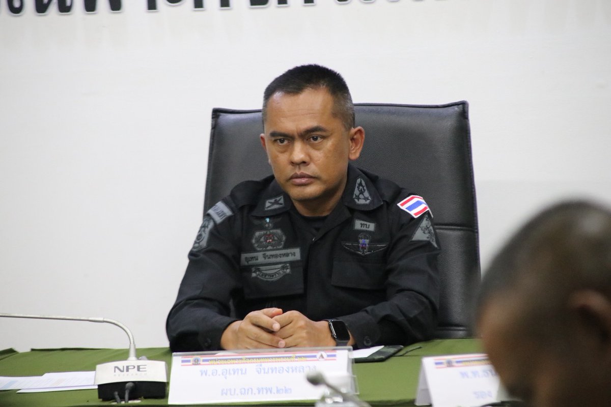 หน่วยเฉพาะกิจกรมทหารพรานที่ 22 tweet media