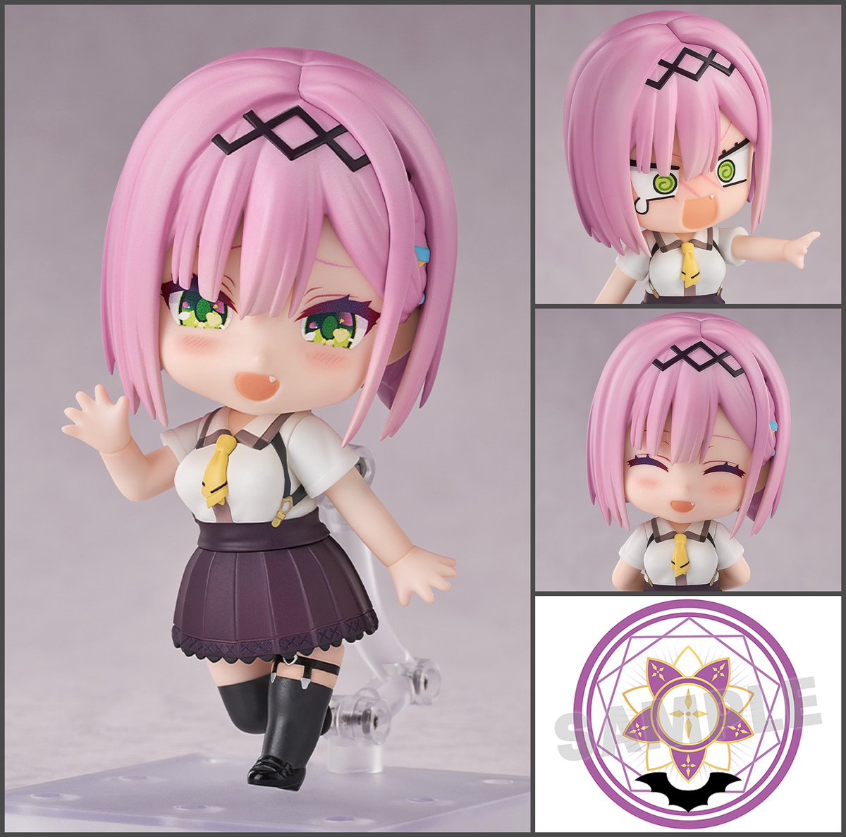 GoodSmile_US's tweet photo. Amane Tanikaze from “Angelic☆Chaos RE-BOOT!” joins the Nendoroid line! Don’t let her cute look fool you, this bratty little sister is a total gaming gremlin menace! Preorder now to score a GSC Exclusive Bonus Base!

Shop: https://t.co/SIbPSVRLgC

#AngelicChaos #Goodsmile https://t.co/xwdpF5dRxU