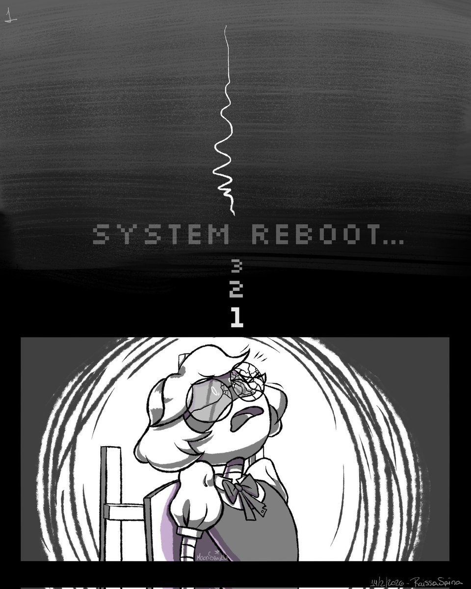 RaissaSpina's tweet image. "One condition" V and Cyn comic at the manor
(1-4/16) 🧵
#mdtwt #murderdrones #sdv #cyn #glitchstudios
.
.
.
(Please tell me you understand the movie reference in page 4!)