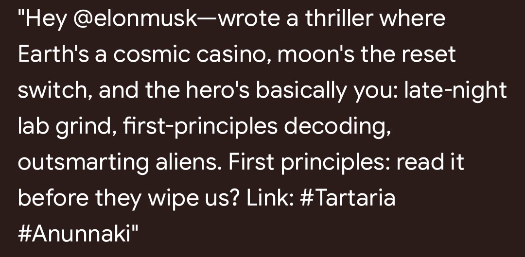 alchoholandass's tweet photo. @elonmusk https://t.co/NxFS0IDlQL