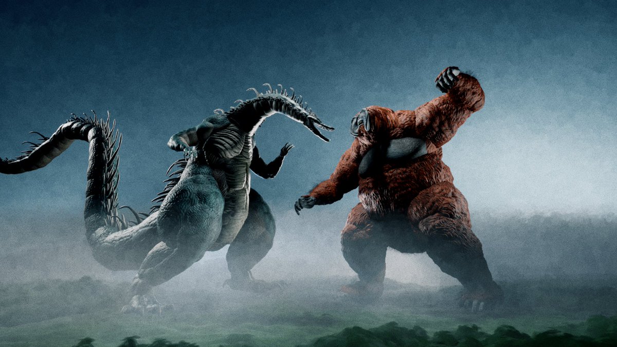 JimmyCultist's tweet image. Two original Kaiju, Chaotarang vs. Acon.
#Kaiju
#Tokusatsu
#Godzilla
#MadeInDreams