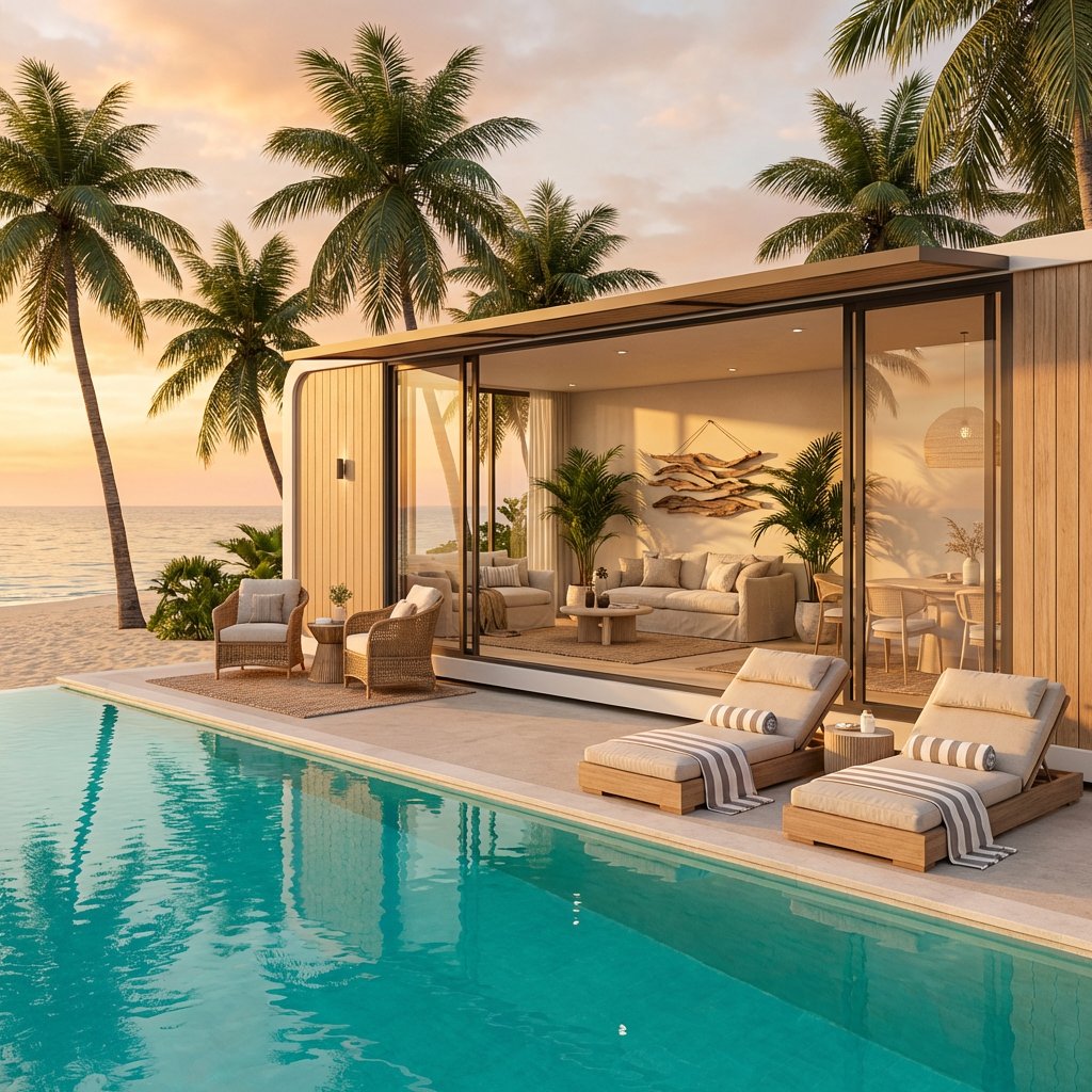 GoodyoBath's tweet image. Dreaming of a beachfront escape? Our prefab houses make it possible—sleek, sustainable, and designed for ultimate relaxation.
For more infos click here : goodyobp.com/pages/prefab-h…
#LuxuryPrefab #TropicalLiving #ModernArchitecture #HomeGoals #royo