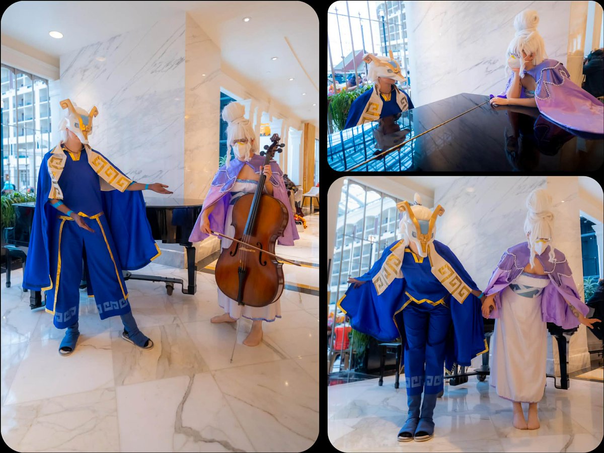 corbindelacroix's tweet image. 🎹Old Friends🐚

#sca26 #thatskygame #skycotl #skycosplay