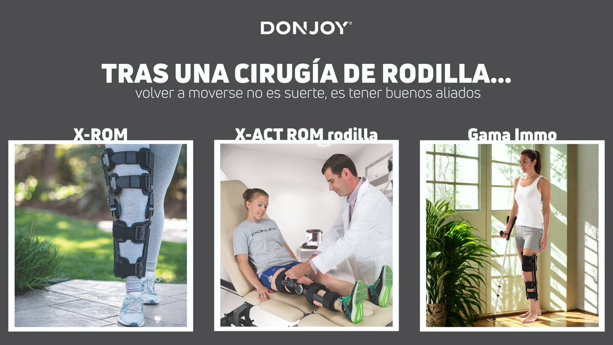 enovisiberica's tweet image. Volver a moverse no es suerte, son grados. 🎯

Tras una cirugía de rodilla, elige ortesis que dan control y confort: 

✅X‑ROM™ 
✅X‑Act ROM Rodilla
✅Gama Immo

🔗enovis-medtech.eu/es_ES/products…

#Postoperatorio #Ortesis #Rodilla #DonJoy #CreatingBetterTogether