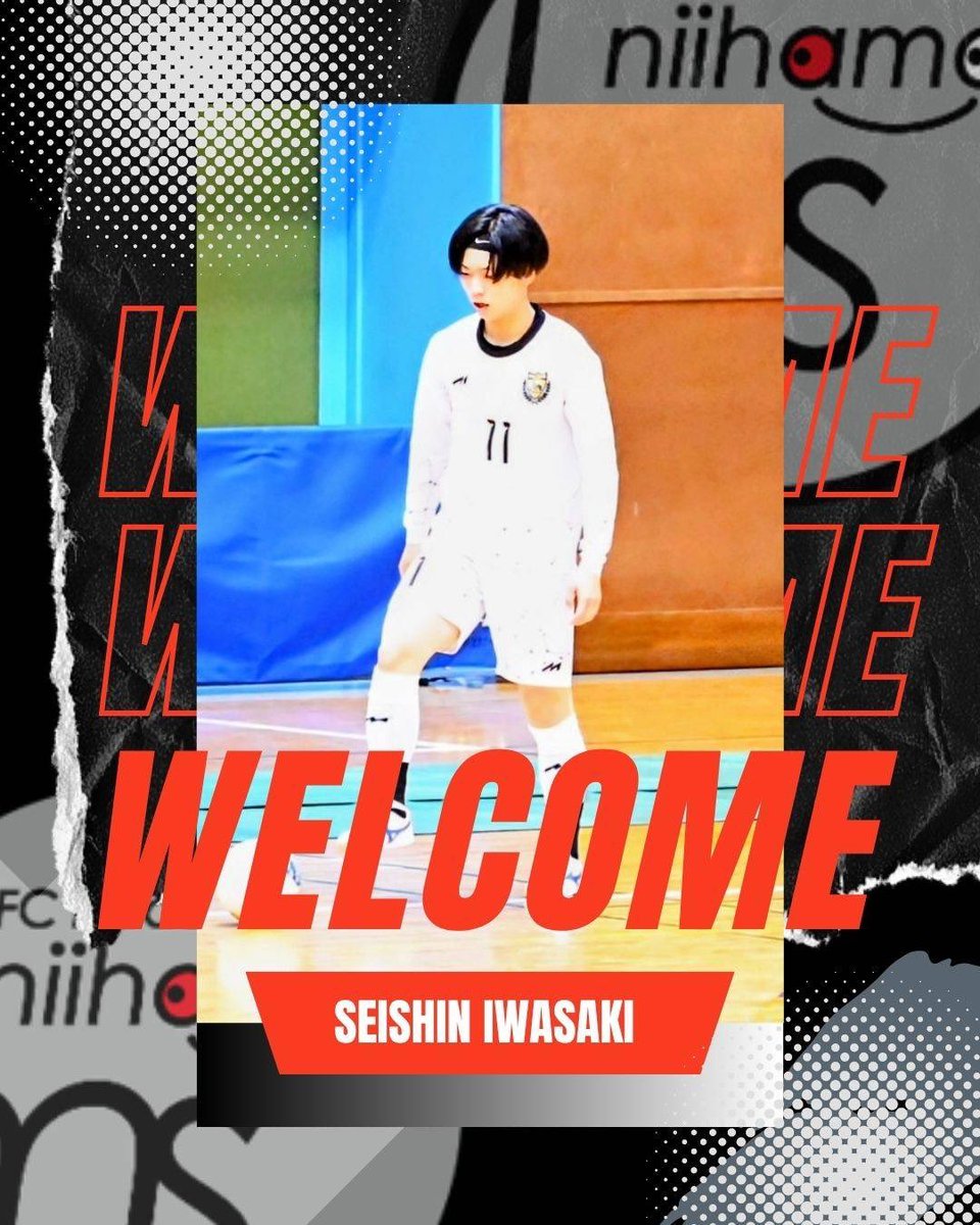 【新加入選手のお知らせ🤝🏻🔥】
Leogrosso Futsal clubより #岩﨑正眞 選手がミラクルスマイル新居浜に加入することになりましたのでお知らせ致します。

この度、ミラクルスマイル新居浜に加入します。岩﨑正眞と申します。四国出身としてこのクラブの一員になれた事はとても嬉しい限りです。