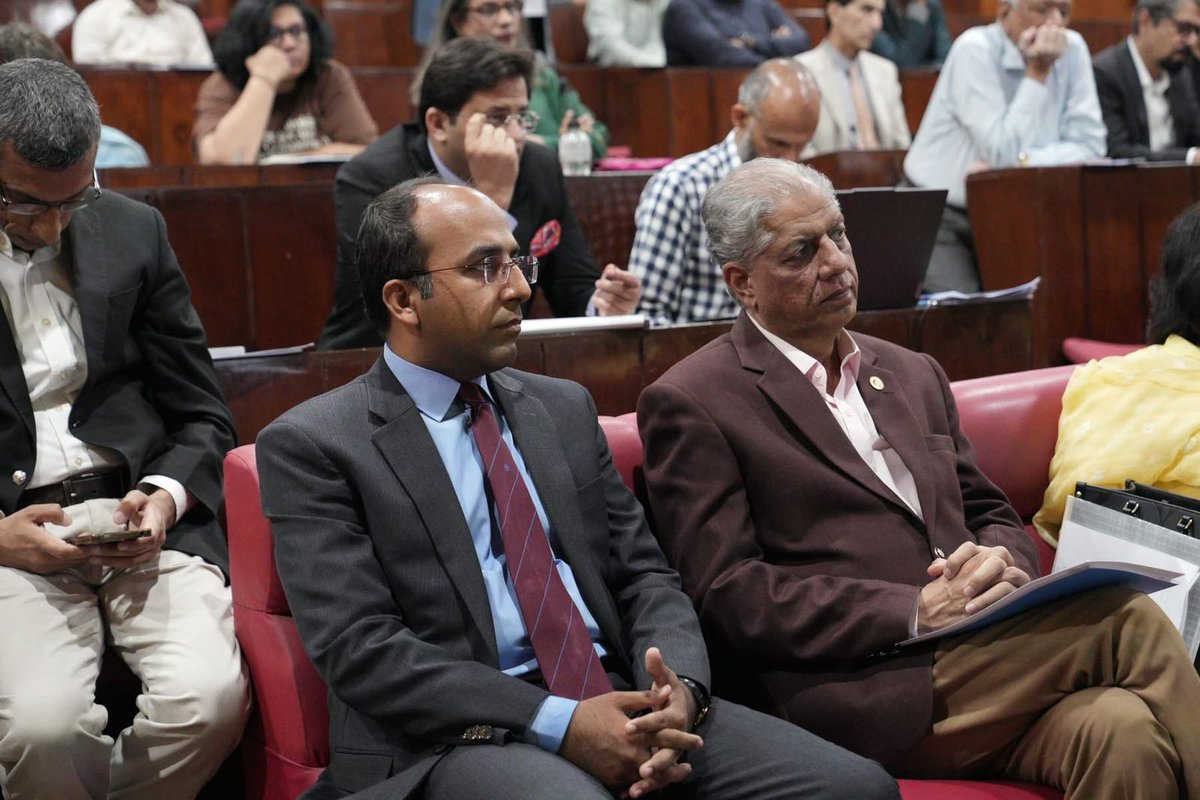 prcsindh's tweet photo. The Provincial Secretary and Heads of Departments of the #Pakistan #Red #Crescent #Society #Sindh Branch attended the Urban Climate Forum #Conference organized by #SohailUniversity #Karachi. https://t.co/5B7AaRGMwg