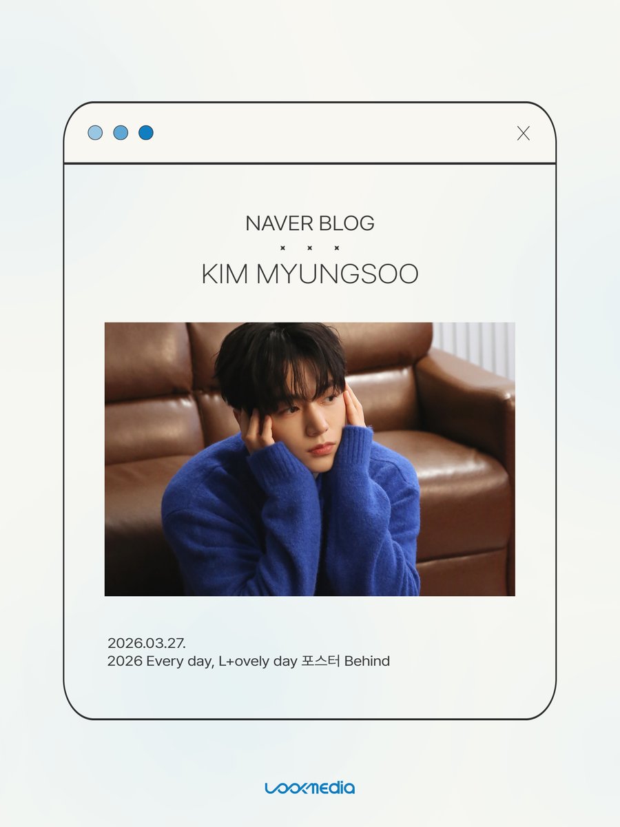 KIM MYUNGSOO(L) tweet media