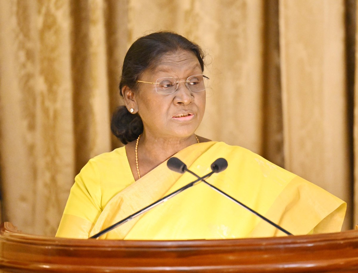 President of India tweet media