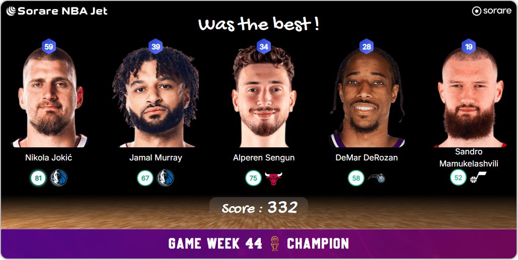 5MajeurSorareNBA tweet media