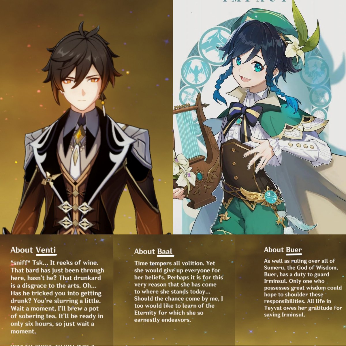 Teyvat Tabloid ⚡ LORE & MEMES ⚡ tweet media