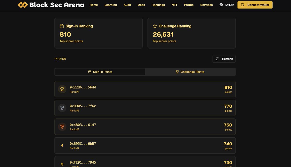 Block Sec Arena tweet media