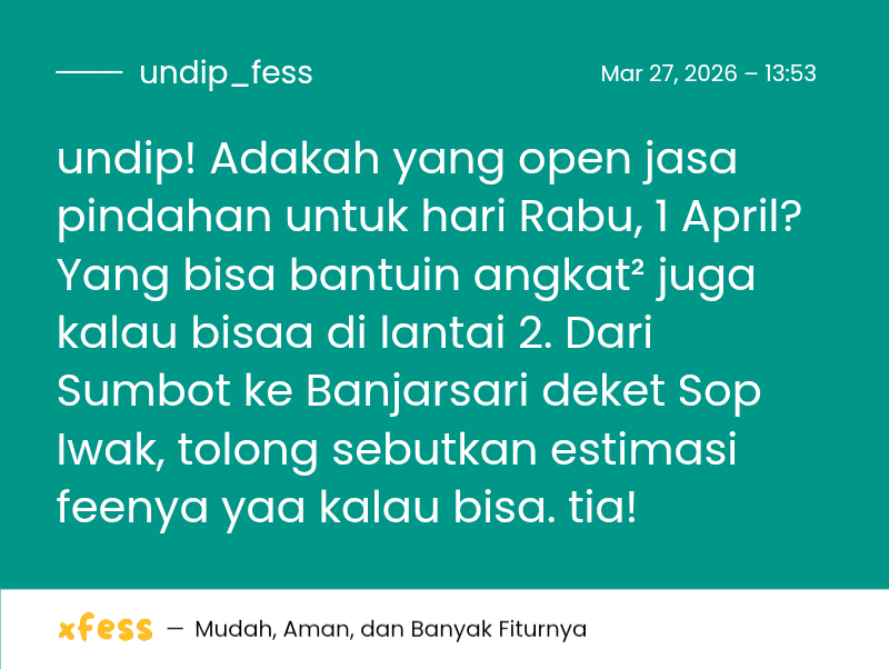 UNDIP MENFESS tweet media