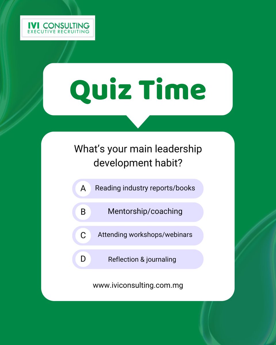 iviconsultingex's tweet image. Great leaders aren’t born; they’re built through consistent habits.

The question is… what’s shaping YOU?

#leadershiphabits #growthmindset #personaldevelopment #businessleaders #womeninleadership #executivegrowth #mentorshipmatters #selfdevelopment #leadershipskills
