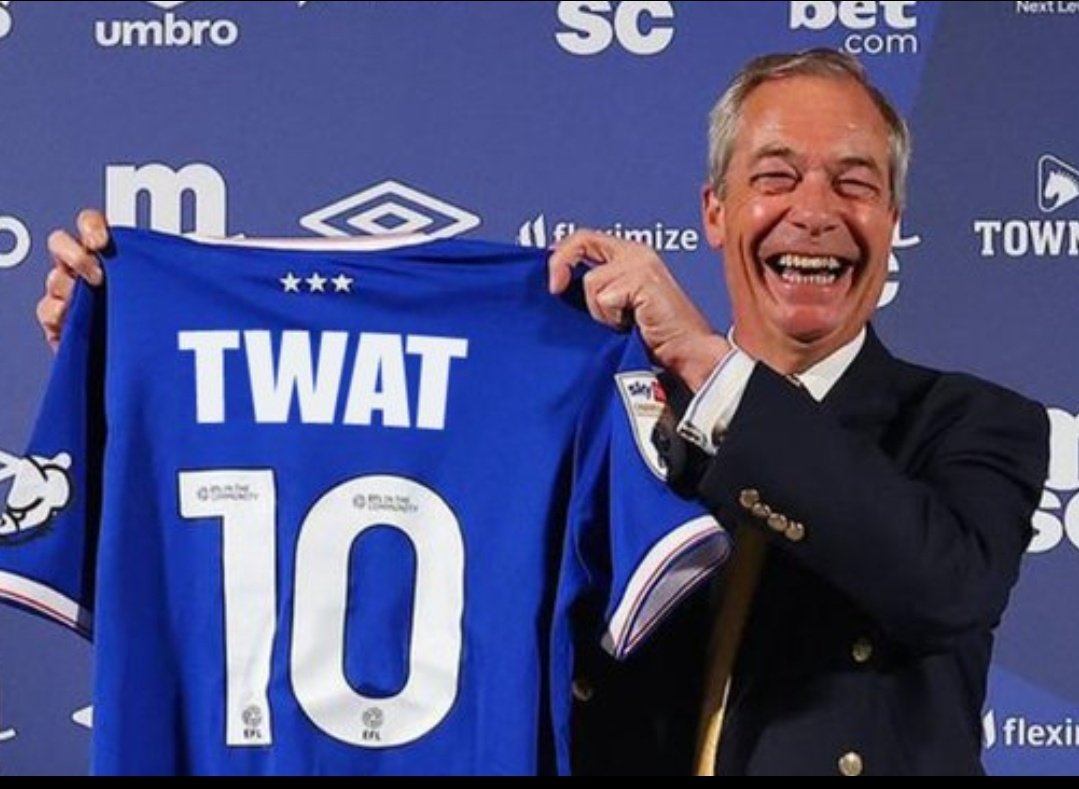 Parody Nigel Farage tweet media