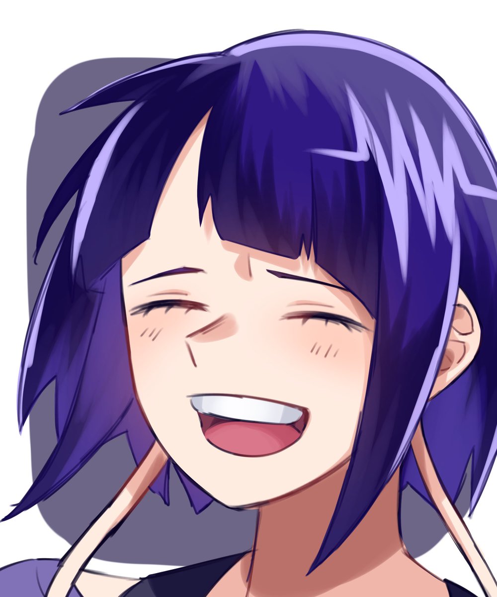 藍色。 tweet media