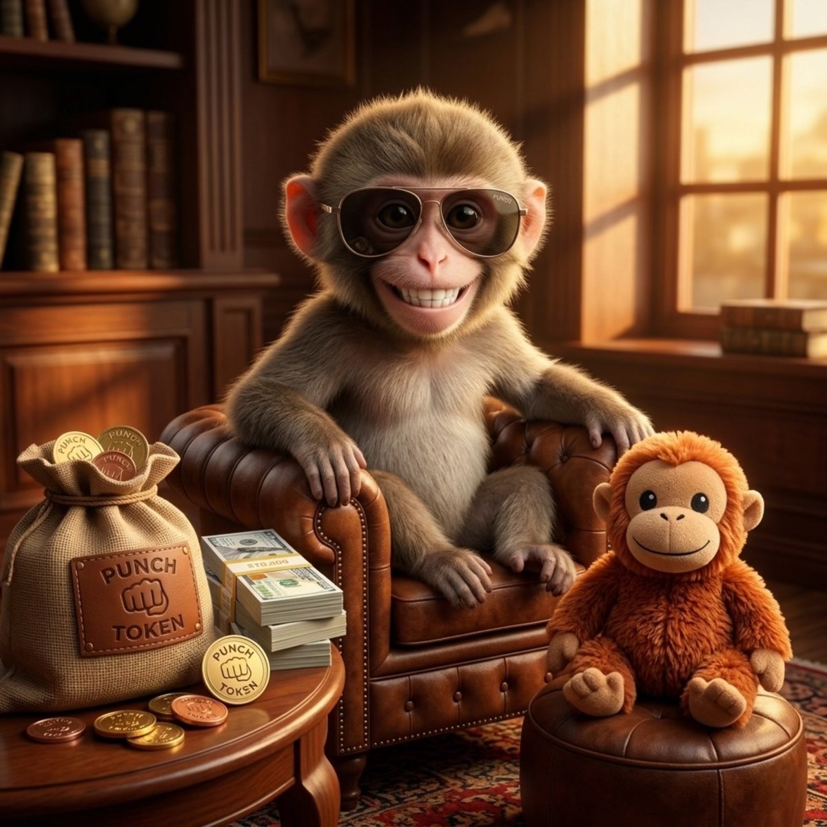 Punchpunmeme's tweet photo. @Vibatron You didnt miss anything 🐵🚩🚀

$PUNCH https://t.co/F4Vs9xxTCt