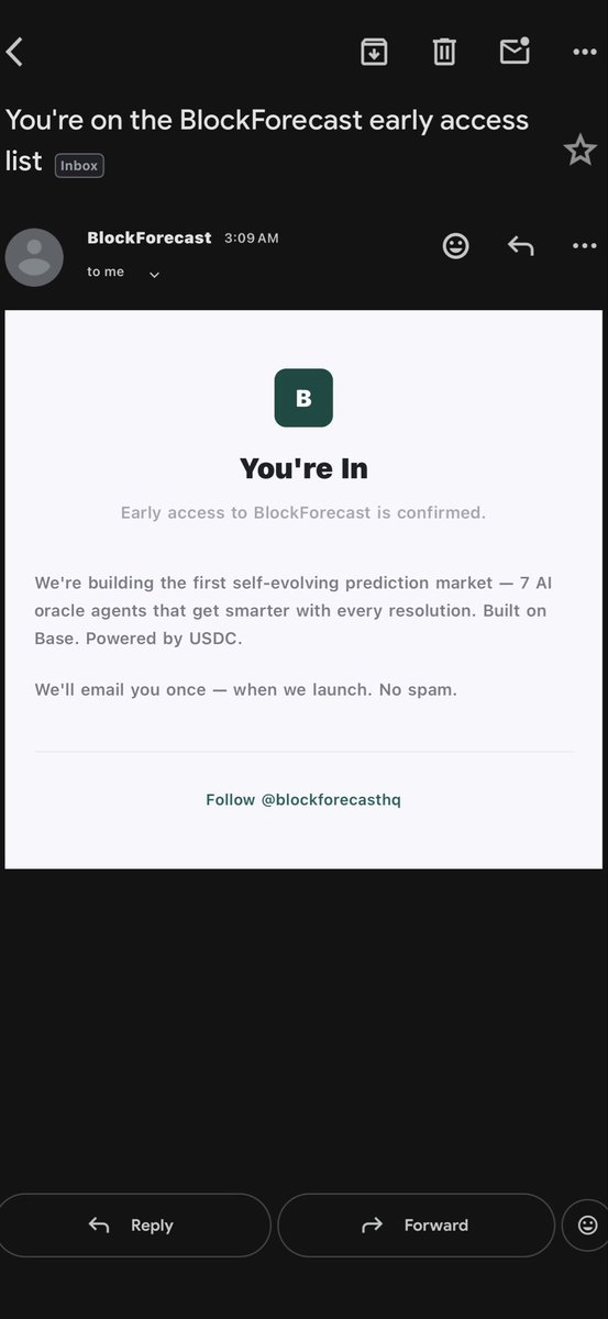 BlockForecast tweet media