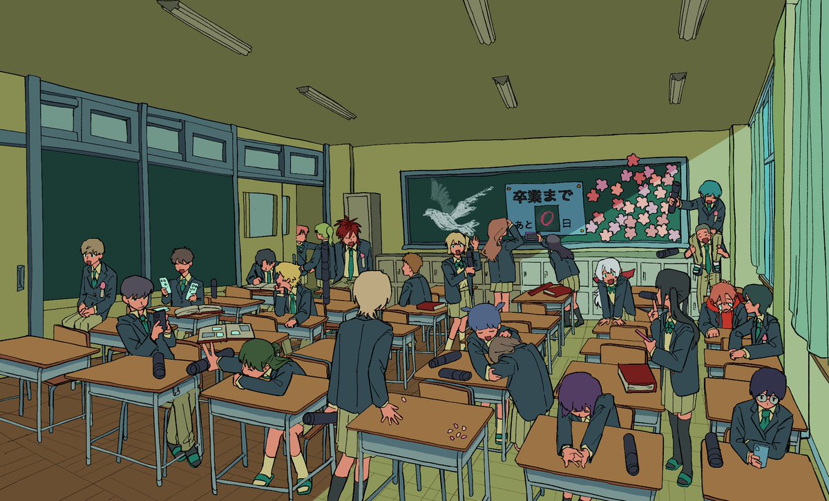 私立パラの丸高校 tweet media