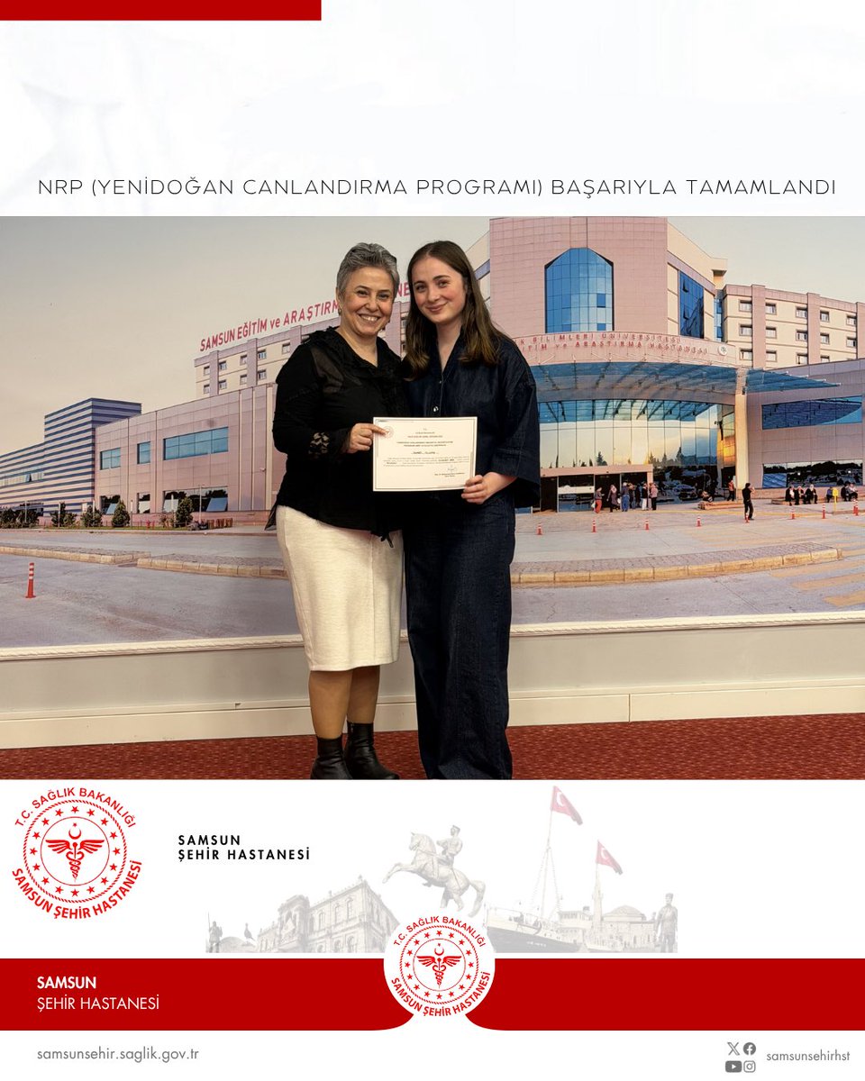 Hastanemizde, Yenidoğan Canlandırma Programı (NRP) eğitimini başarıyla tamamlamıştır 👶✨