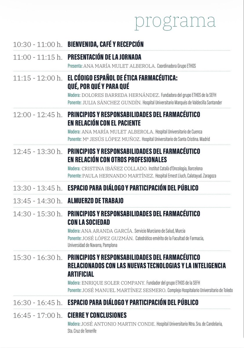 Grupo ETHOS de la SEFH tweet media